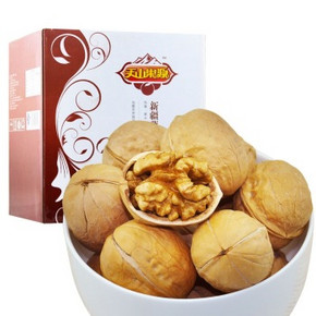 手机端：天山果源 新疆薄皮核桃1000g 29元(58，买1赠1)