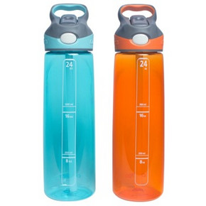 contigo 单层运动吸管杯套装 750MLx2支 139元(239-100)