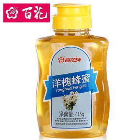手慢无# 中华老字号 百花牌 洋槐花蜂蜜415g 9.9元包邮(29.9-20券)