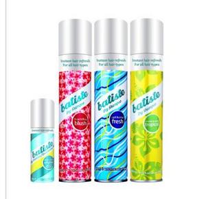 Batiste 碧缇丝 免水洗发喷雾200ml+送50ml+彩虹梳 券后50元包邮