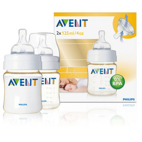 AVENT 新安怡 SCF660/27 四安士PES奶瓶125mlx2支 36元(69，199-100)