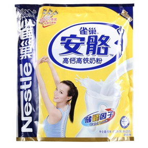 Nestle 雀巢 安骼高钙高铁奶粉 400g 22.9元(买2件)