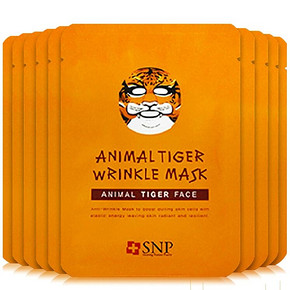 韩国 SNP 动物面膜 老虎/熊猫 20片 99元包邮(196-97)