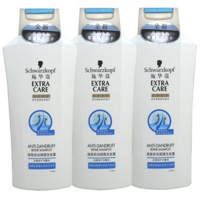 施华蔻 清屑舒润调理 洗发露 400ml*3+丝蕴 洗发露750ml 86元包邮(151.9-65.57)