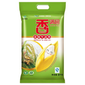 香满园 盘锦生态珍珠大米 5kg  24.9元(29.9，109-20券)