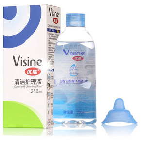 爱眼族必备# Visine 优能 清洁护理液250ml 29.8元包邮