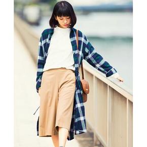 优衣库 UNIQLO 女装长款法兰绒衬衫 99元