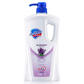 Safeguard 舒肤佳 舒缓呵护沐浴露1000ml*4罐 99.6元(199.6-80-20券)