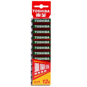 手机端：TOSHIBA 东芝 五号碳性电池 超值耐用型12粒 4.9元