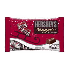 HERSHEY'S 好时 圣诞系列 金砖形牛奶巧克力 283g/袋 折20元(39.9，买1送1)