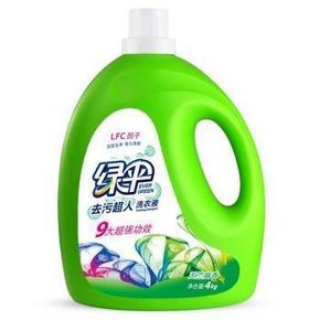 手机端 手慢无：绿伞 洗衣液 玉兰幽香4kg  约15元(29.9买2免1)
