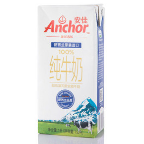 新西兰进口# Anchor 安佳 超高温灭菌全脂牛奶 1L 1元