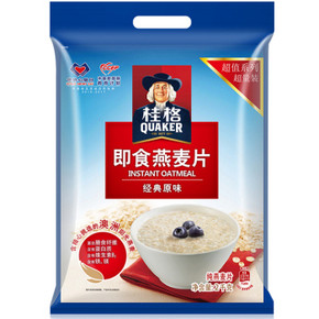华北地区# 桂格 即食燕麦片 家庭装2000g 18.9元(39.9，199-100-5)