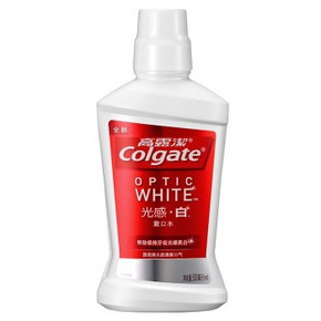 高露洁(Colgate) 光感白漱口水500ml 9.9元(19.9，199-100)