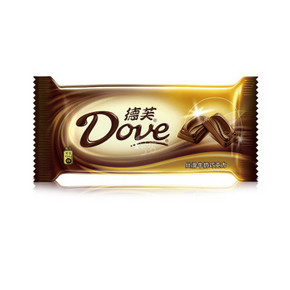 Dove 德芙 丝滑牛奶巧克力150g 12元(24，买1赠1)