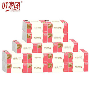 前10秒# 好家风 量贩定制 亚马逊木浆抽纸 3层x130抽x30包 59.8元(79.8-20)