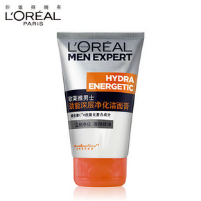 LOREAL 欧莱雅 男士劲能深层净化洁面膏50ml+按摩梳 8.5元(16.5-8券)