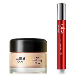 OLAY 玉兰油 多效明眸眼部套装2套+大宝护手霜2支 101.8元(201.8-100)