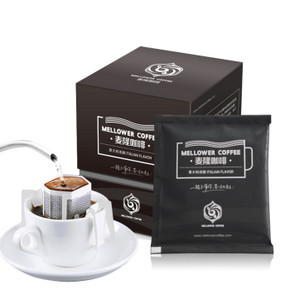 手机端：Mellower麦隆咖啡 纯黑咖啡粉10克*10包+赠1包 约12.5元(19.9再79-30)