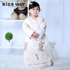 保暖一整晚# kidsway 全棉加厚婴儿睡袋 59元包邮