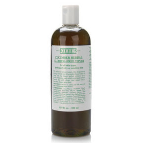 闺蜜拼单# Kiehl's 科颜氏 小黄瓜水爽肤水 500ml*2瓶  428元(518-50-40券)