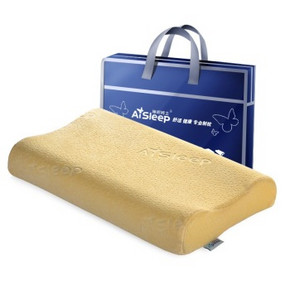 睡眠博士 人体工学型乳胶儿童枕头+彩色温感型记忆棉腰靠 108元(208-100)