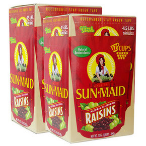 阳光少女 无籽葡萄干提子干2042g 2袋装 99元包邮