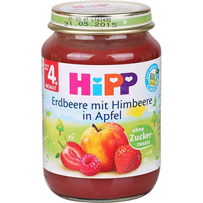 手机端# 喜宝HIPP有机番茄草莓树莓苹果泥190g 8.9元