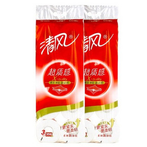 东北# 清风（APP） 卷筒卫生纸 超质感 3层356段20卷 19.9元