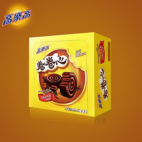 高乐高 卷卷心巧克力派糕点25g*24包 23.5元包邮