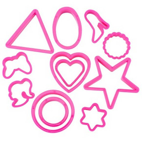手慢无# ACA 北美电器 ABT-OP12 烘焙工具饼干模具12件套 1元(日常49)