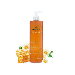 完爆代购# 法国Nuxe 欧树 蜂蜜洁面凝胶200ml 59.9元包邮(69.9-10券)