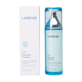 韩国LANEIGE兰芝水凝清盈保湿乳120ml + 8小时暖宝宝4副 149元(179+20-50券)