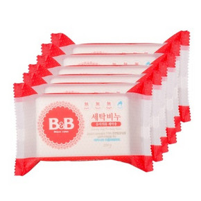 保宁（B&B）婴儿洗衣皂 洋槐香型 200g*6块 66元