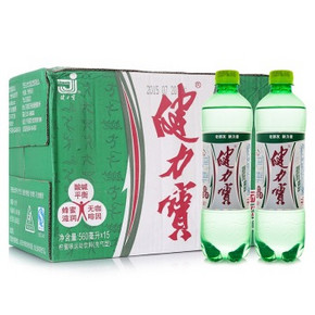 JIANLIBAO 健力宝 运动饮料 柠蜜味560ml X15瓶 折25元(49.9，买1赠1)