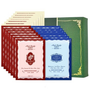 膜法世家 360°水嫩亮颜微纤维面膜贴套盒25g×21片 59元(可199-100)