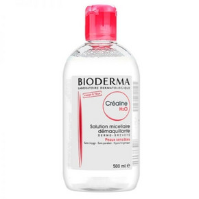 新补货# 法国贝德玛 深层卸妆洁肤水 粉水 500ml 60元包邮(99-39券)