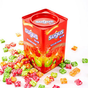 箭牌 Sugus 瑞士糖 混合水果口味软糖礼罐550g*2罐  券后73.8元(有赠品)