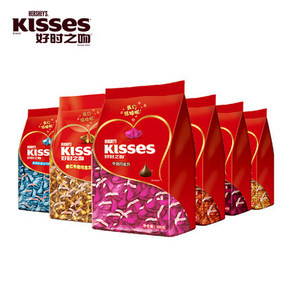 好时之吻kisses 年货巧克力500g*2袋 89.9元(前500再半价)