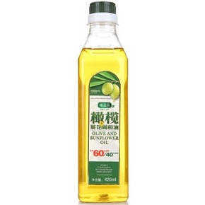 AGRIC 阿格利司 高配比橄榄葵花调和油 420ml 1元