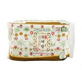 韩国 LG贵爱娘卫生巾 韩方中草药日用54片  79元包邮(券后)