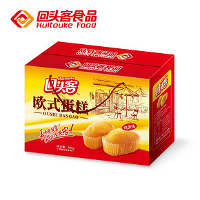 回头客 欧式蛋糕年货礼盒装800g 17.8元包邮(22.8-5券)