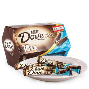 Dove 德芙 巧丝轻柔夹心威化巧克力202.5gx 2件 22.4元(2件特价+7.5折)