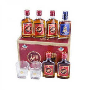 劲牌 125ML中国劲酒5瓶 +100ML参茸劲酒 +酒杯2个 59元包邮(79-20)