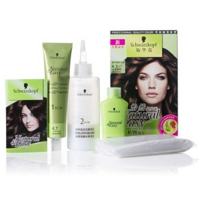 Schwarzkopf 施华蔻 怡然染发霜4.7可可棕色x3件 107元包邮(199-100)