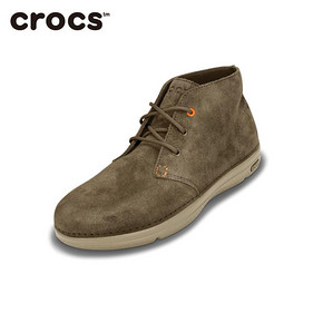 Crocs 卡骆驰 男鞋 麂皮面耐磨沙漠靴 369元包邮