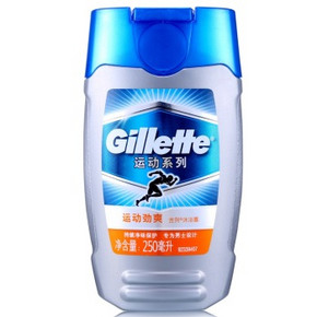 Gillette 吉列 运动劲爽沐浴露250毫升 1元