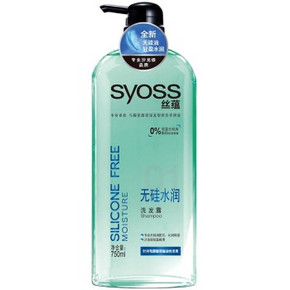 syoss 丝蕴 无硅水润洗发露750ml 折29.9元(54.9，199-100)
