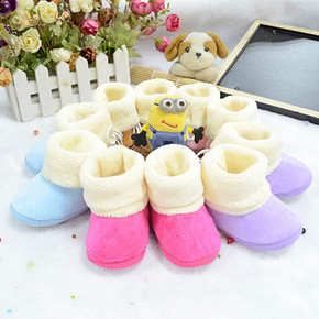 白菜价# 秋冬季婴儿加厚鞋宝宝鞋 4.9元(9.9-5券)