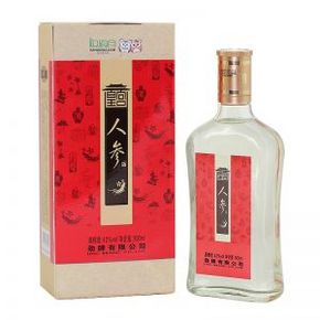 劲牌 皇宫人参酒42度 礼盒装 500mlx2瓶 98元包邮(99x2-100)